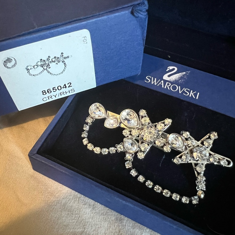 Swarovski Crystal Hair Clip